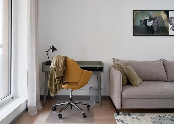 Appartement Kotzebue - Sleek&moody, Dark Green&black