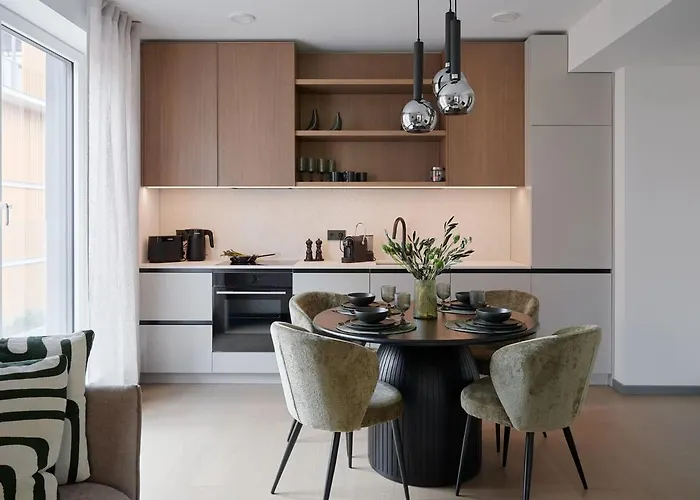 Kotzebue - Sleek & Moody, Dark & Black Apartment